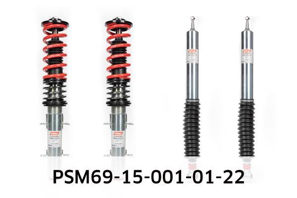 Jeu de 4 amortisseurs + ressorts (Kit suspension) EIBACH ref. PSM69-15-001-01-22