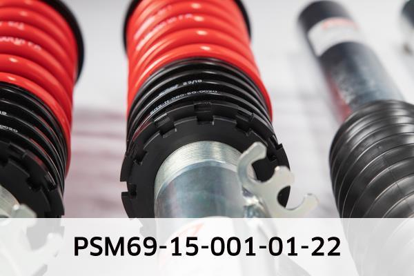 Jeu de 4 amortisseurs + ressorts (Kit suspension) EIBACH ref. PSM69-15-001-01-22