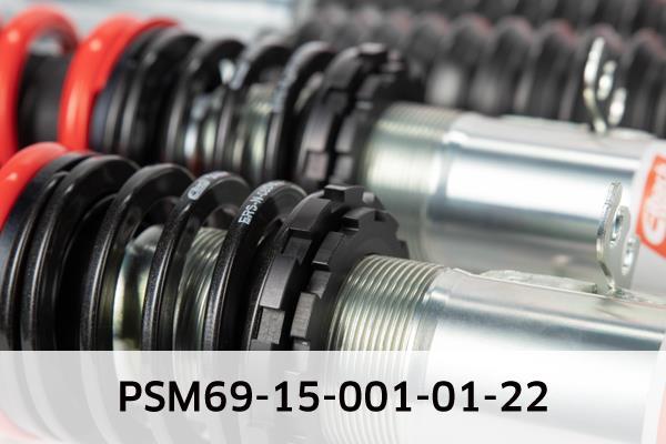Jeu de 4 amortisseurs + ressorts (Kit suspension) EIBACH ref. PSM69-15-001-01-22