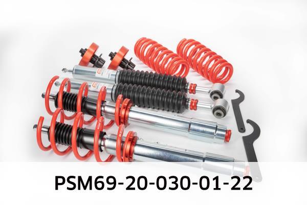 Jeu de 4 amortisseurs + ressorts (Kit suspension) EIBACH ref. PSM69-20-030-01-22