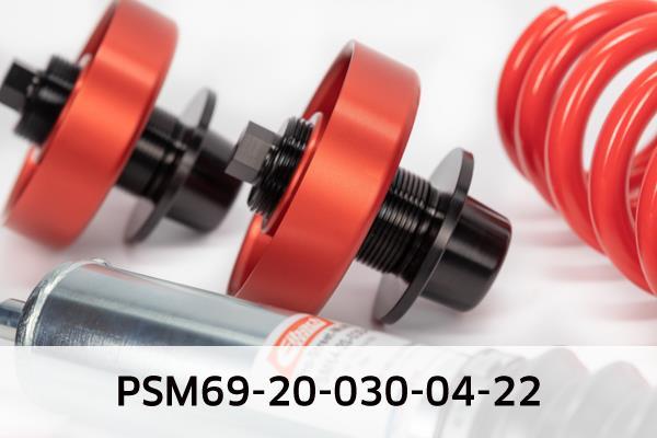 Jeu de 4 amortisseurs + ressorts (Kit suspension) EIBACH ref. PSM69-20-030-04-22