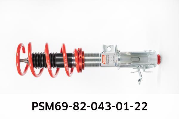 Jeu de 4 amortisseurs + ressorts (Kit suspension) EIBACH ref. PSM69-82-043-01-22