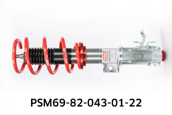 Jeu de 4 amortisseurs + ressorts (Kit suspension) EIBACH ref. PSM69-82-043-01-22