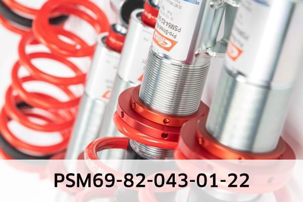 Jeu de 4 amortisseurs + ressorts (Kit suspension) EIBACH ref. PSM69-82-043-01-22
