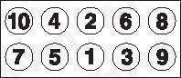 Jeu de vis de culasse PAYEN ref. HBS029