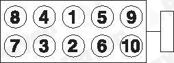 Jeu de vis de culasse PAYEN ref. HBS039
