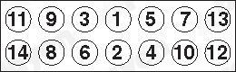 Jeu de vis de culasse PAYEN ref. HBS041
