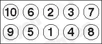 Jeu de vis de culasse PAYEN ref. HBS054