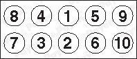 Jeu de vis de culasse PAYEN ref. HBS179