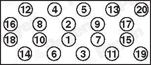 Jeu de vis de culasse PAYEN ref. HBS216