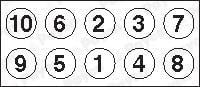 Jeu de vis de culasse PAYEN HBS386