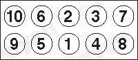 Jeu de vis de culasse PAYEN ref. HBS391