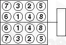 Jeu de vis de culasse PAYEN ref. HBS423