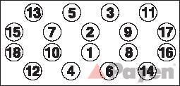 Jeu de vis de culasse PAYEN ref. HBS209