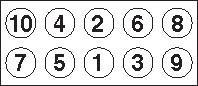 Jeu de vis de culasse PAYEN HBS163