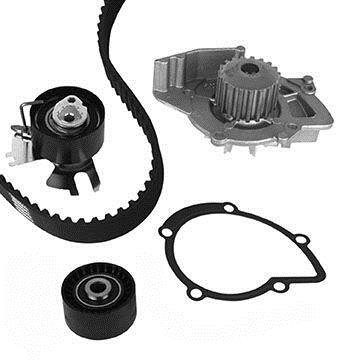 Pompe à eau + kit de courroie de distribution (Kit courroie de distribution) METELLI ref. 30-0861-2
