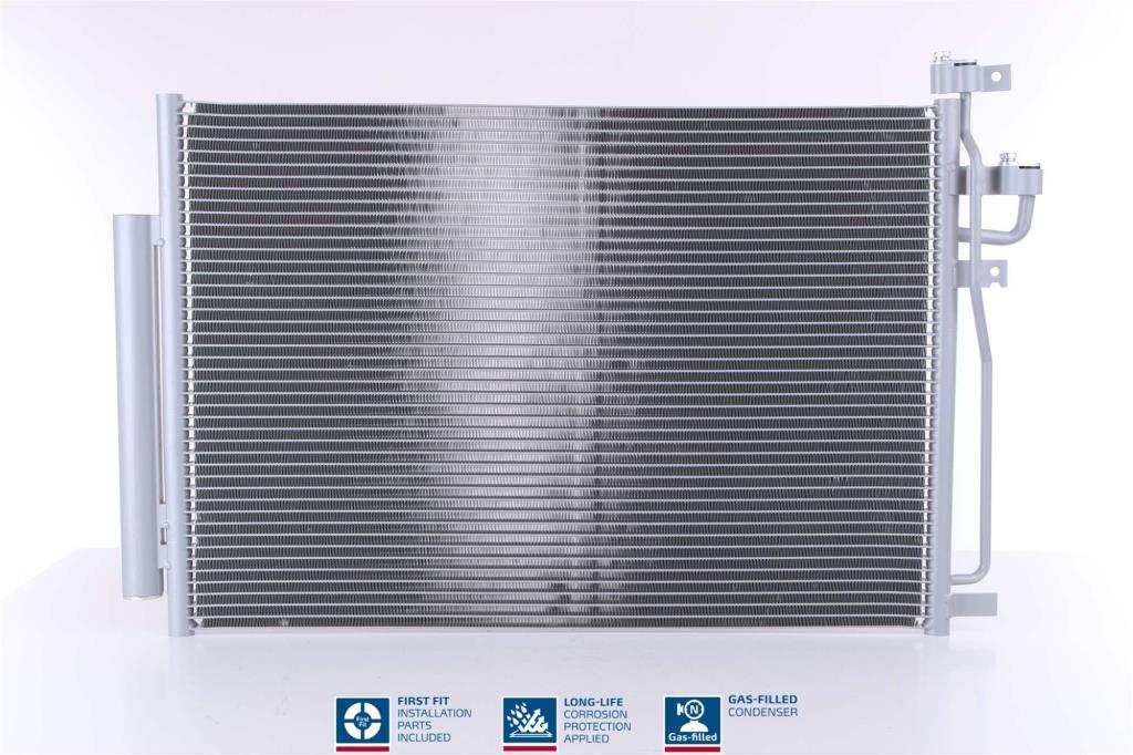Condensador, aire acondicionado NISSENS ref. 940010