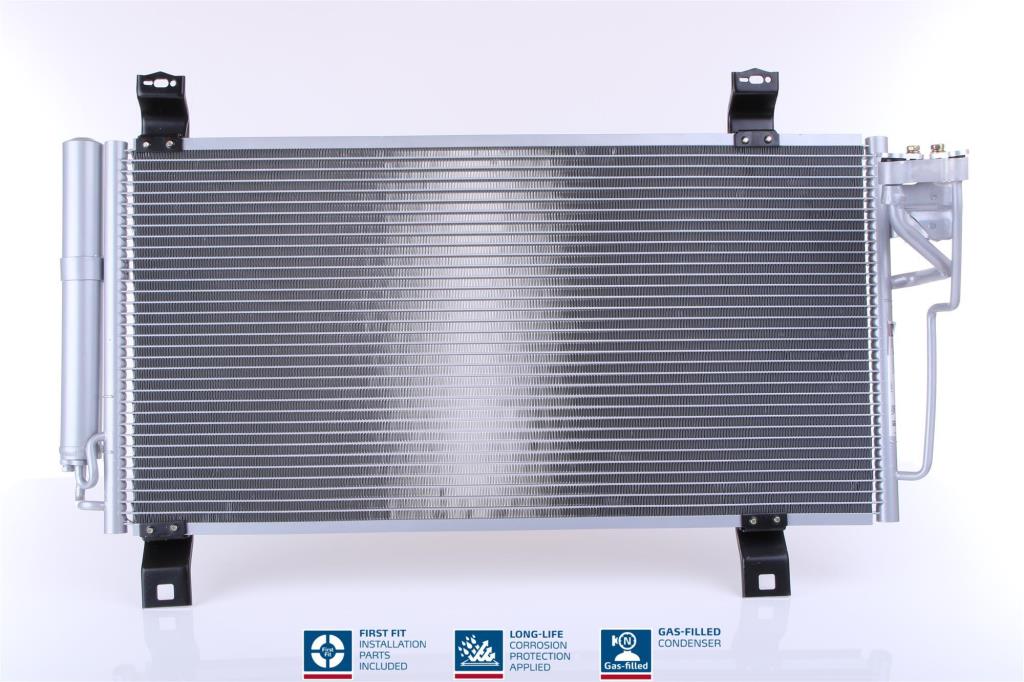 Condenseur, climatisation (Radiateur de climatisation) NISSENS 940032