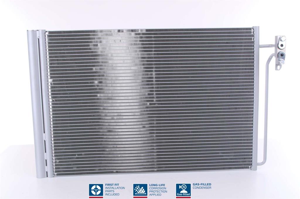 Condenseur, climatisation (Radiateur de climatisation) NISSENS ref. 940045