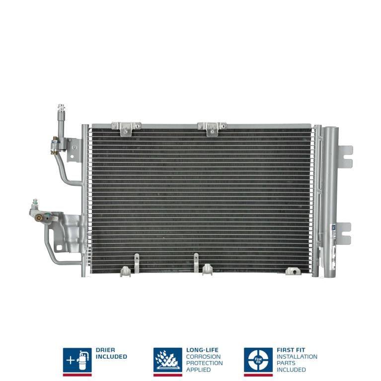 Condenseur, climatisation (Radiateur de climatisation) NISSENS ref. 940052