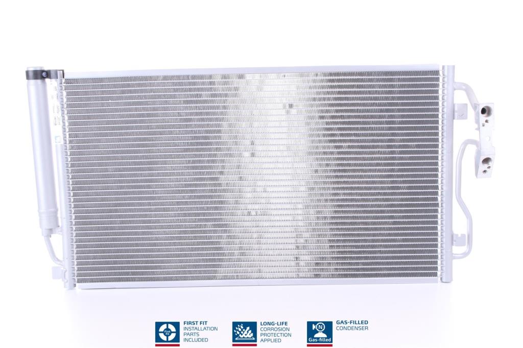Condenseur, climatisation (Radiateur de climatisation) NISSENS ref. 940590