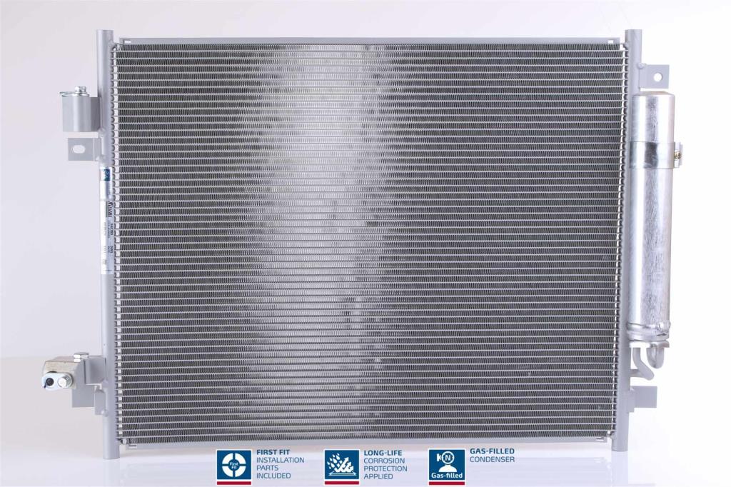 Condenseur, climatisation (Radiateur de climatisation) NISSENS ref. 940789