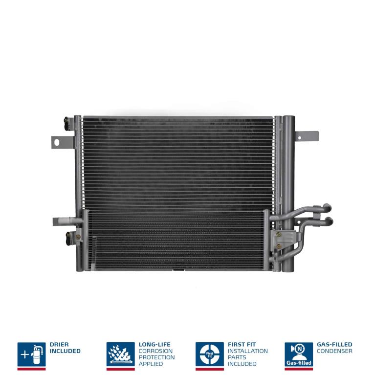 Condenseur, climatisation (Radiateur de climatisation) NISSENS ref. 940999