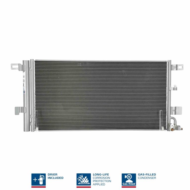 Condenseur, climatisation (Radiateur de climatisation) NISSENS ref. 941076