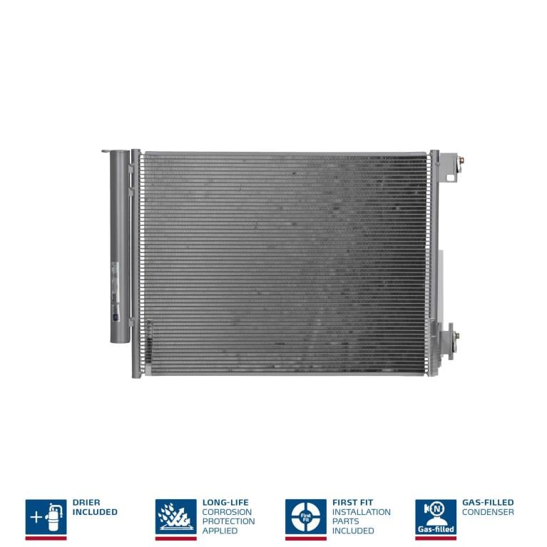 Condensador, aire acondicionado NISSENS ref. 941197