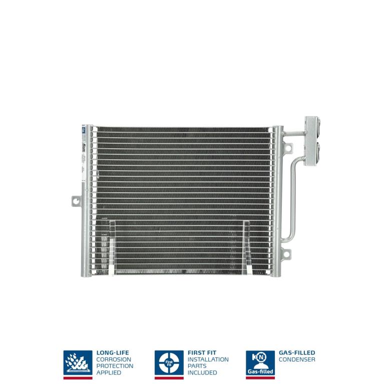 Condenseur, climatisation (Radiateur de climatisation) NISSENS ref. 94715