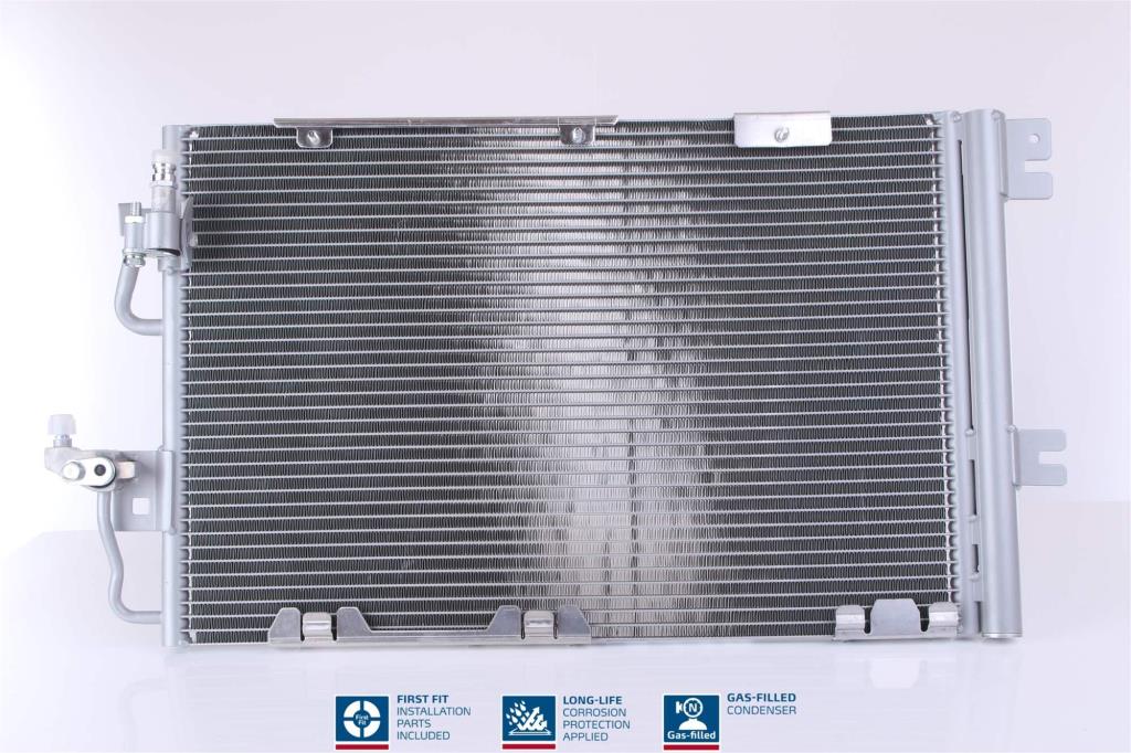Condenseur, climatisation (Radiateur de climatisation) NISSENS ref. 94809