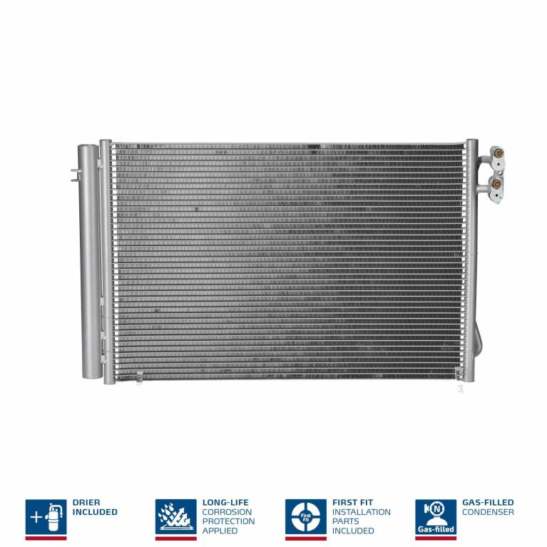 Condensador, aire acondicionado NISSENS ref. 94872