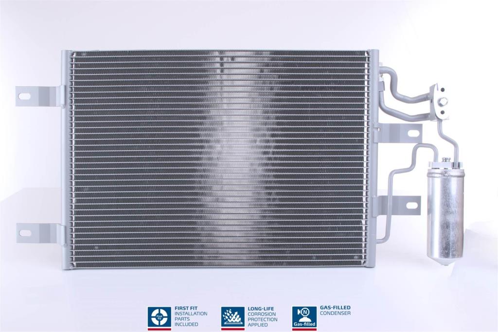 Condenseur, climatisation (Radiateur de climatisation) NISSENS ref. 94882