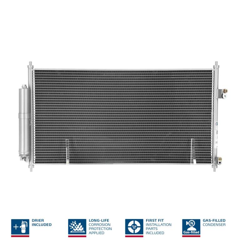 Condensador, aire acondicionado NISSENS ref. 94893