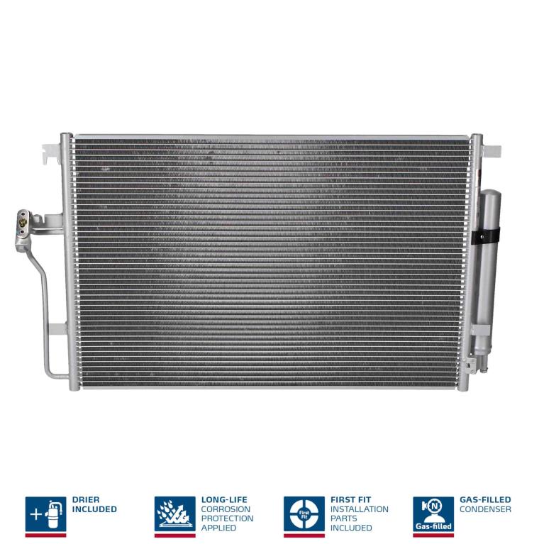 Condensador, aire acondicionado NISSENS ref. 94917
