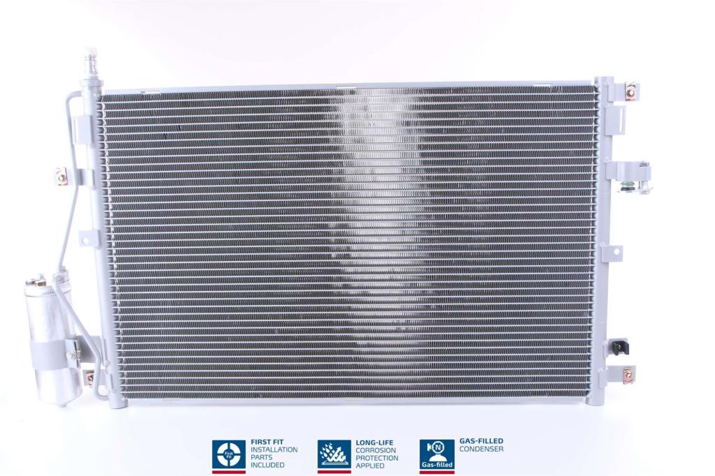 Condenseur, climatisation (Radiateur de climatisation) NISSENS 94937