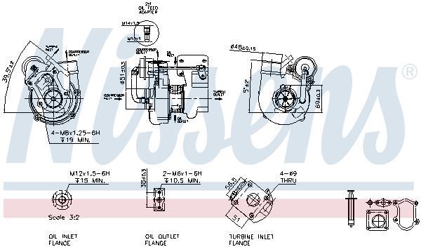 Pompe d'accélération, carburateur NISSENS ref. 93041
