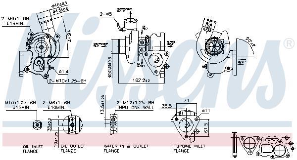 Pompe d'accélération, carburateur NISSENS ref. 93065