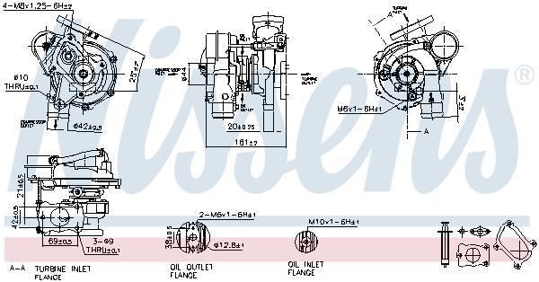 Pompe d'accélération, carburateur NISSENS ref. 93070