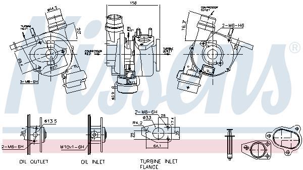 Pompe d'accélération, carburateur NISSENS ref. 93072