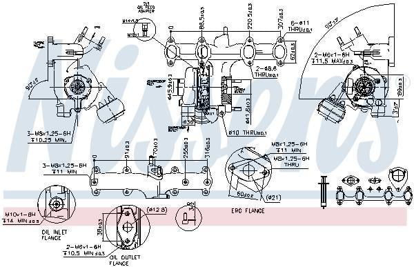 Pompe d'accélération, carburateur NISSENS ref. 93090