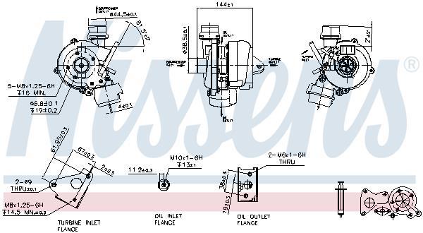 Pompe d'accélération, carburateur NISSENS ref. 93092