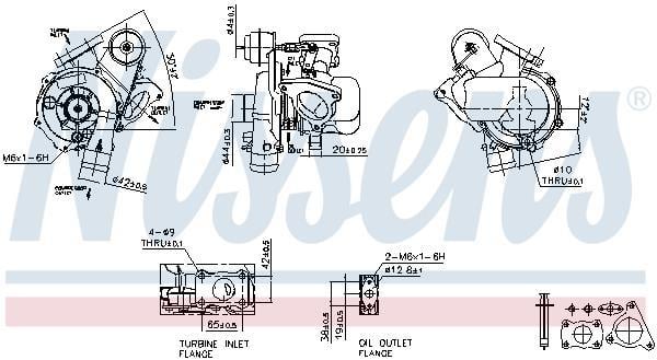 Pompe d'accélération, carburateur NISSENS ref. 93094