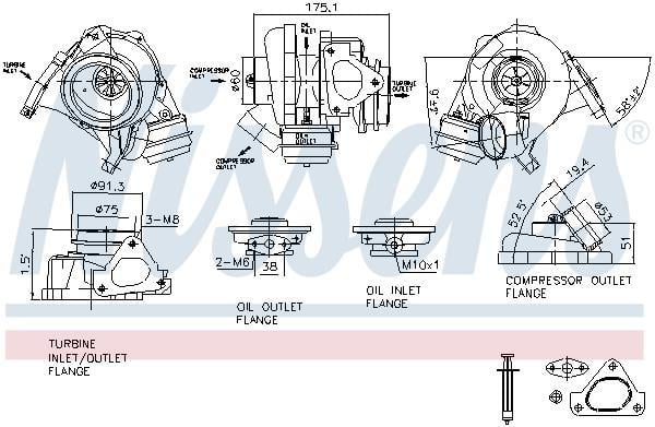 Pompe d'accélération, carburateur NISSENS ref. 93105