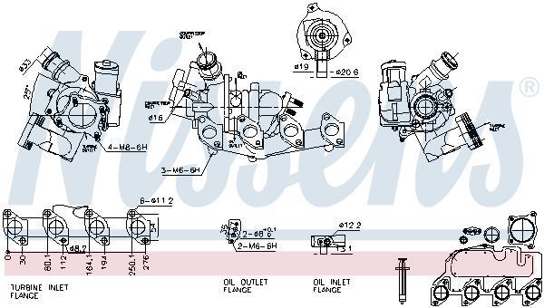 Pompe d'accélération, carburateur NISSENS ref. 93117