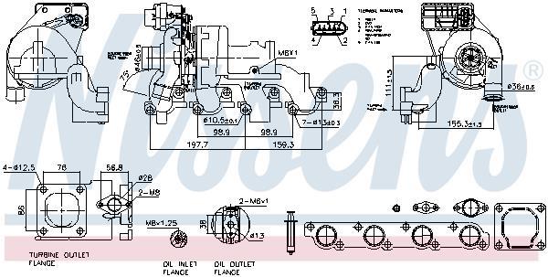 Pompe d'accélération, carburateur NISSENS ref. 93123