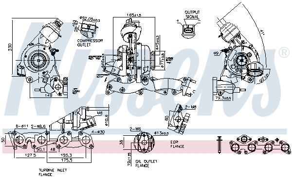Pompe d'accélération, carburateur NISSENS ref. 93126