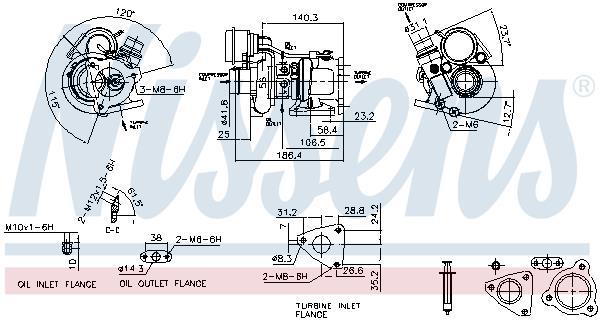 Pompe d'accélération, carburateur NISSENS ref. 93141