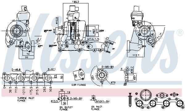 Pompe d'accélération, carburateur NISSENS ref. 93168