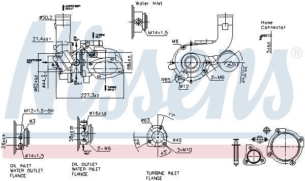 Pompe d'accélération, carburateur NISSENS ref. 93169